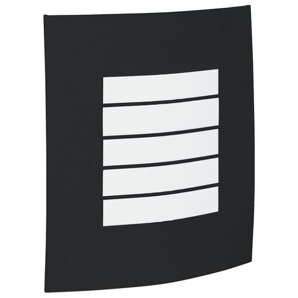 vidaXL Lumină de perete pentru exterior Negru 23.5 x 9 x 26 cm