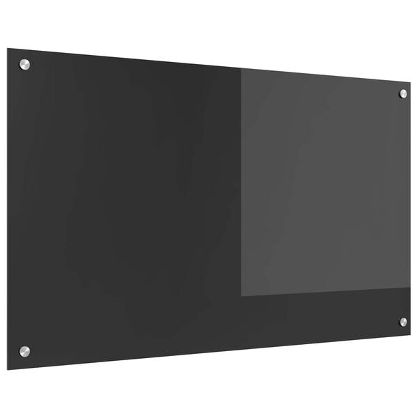 vidaXL Spate de bucătărie Gri &icirc;nchis 100 x 60 x 0,6 cm