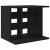 vidaXL Depozitare Vinil Stejar Negru 42 x 33 x 36 cm Lemn prelucrat