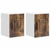 vidaXL Panou mașină de spălat vase Kalmar 2 pcs Stejar fumuriu