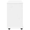 vidaXL Cabinet mobil Alb 63,5 x 39 x 65,5 cm Lemn de pin masiv