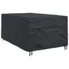 vidaXL Husă pentru mobilă Simplu Negru 143 x 225 x 90 cm 600D