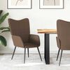 vidaXL Scaun de relaxare, maro, material textil