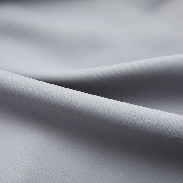 vidaXL Draperii opace cu c&acirc;rlige, 2 buc., gri, 140 x 245 cm
