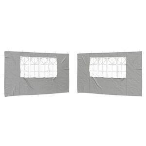 vidaXL Perete lateral pentru cort de petrecere 2 buc. 400 x 195 cm