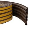 vidaXL Banda adeziva pentru feronerie Maro 9 x 6 mm 50 m Spumă EPDM