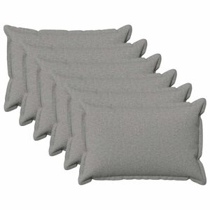 vidaXL Husă pentru pernă 6 pcs HOUTEN Gri nori 40 x 60 cm In sintetic