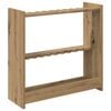 vidaXL Suport pentru tacuri de biliard Lemn prelucrat 60 x 20 x 57 cm