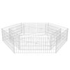 vidaXL Strat &icirc;nălțat gabion hexagonal, 200 x 173 x 40 cm