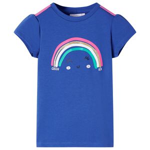 Tricou pentru copii, albastru cobalt, 116