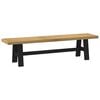 vidaXL Bancă de Dining NOAIN 160 x 41 x 45 cm Lemn masiv de pin