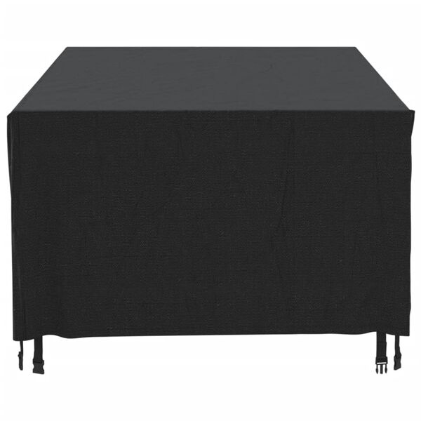 vidaXL Husă mobilier de grădină negru 229x113x73 cm impermeabil 420D