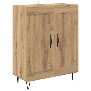 vidaXL Bufet Stejar Artizanal 69,5 x 34 x 90 cm