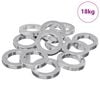 vidaXL Washer cu arc 15929 pcs Alb Fier