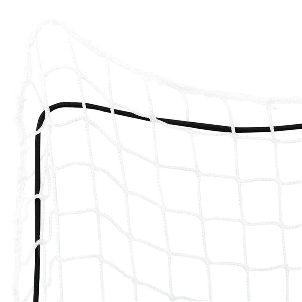 vidaXL Plasă de remorcă cu funie elastică, alb, 3,5x2,5 m, PP