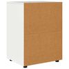 vidaXL Dulap de depozitare Alb lucios 60 x 48 x 81 cm Lemn compozit