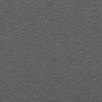 vidaXL Taburet, gri închis, 60x50x41 cm, material textil