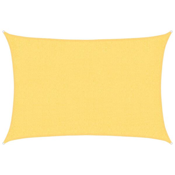 vidaXL Pânză parasolar, bej, 2x2,5 m, HDPE, 160 g/m²