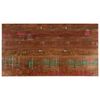 vidaXL Blat de masă, 100x60x2,5cm, dreptunghiular, lemn masiv reciclat
