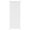 vidaXL Jaluzea plisse, alb, 60x125 cm, pliuri