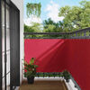 vidaXL Ecran de balcon Burgundy 120 x 400 cm Oxford alu acoperit cu PU