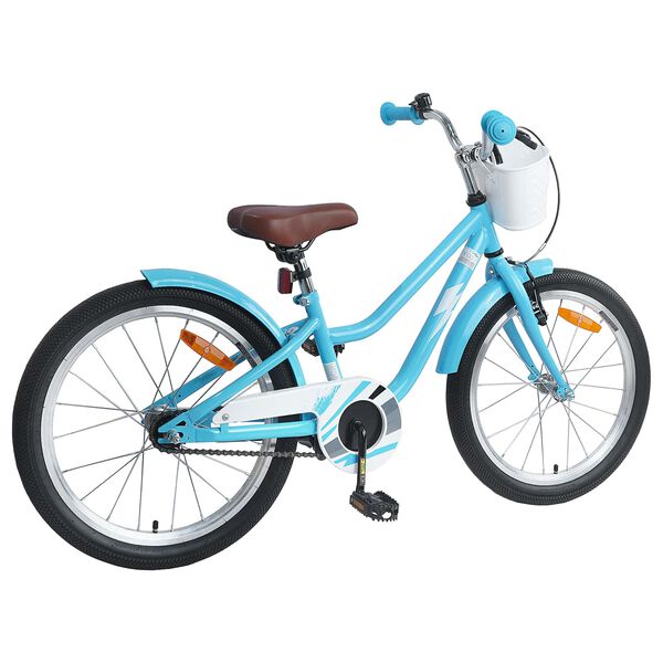 vidaXL Bicicletă pentru Copii 18 Inci pentru 5-7 ani Albastru deschis