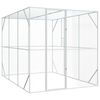 vidaXL Cușcă pentru păsări Antracit 210 x 304 x 213 cm