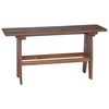 vidaXL bancă natural 100 x 30 x 51 cm Lemn masiv recuperat