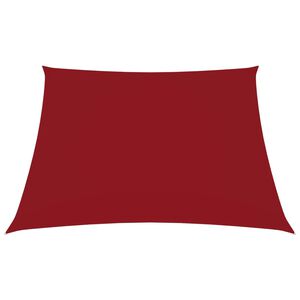 vidaXL Parasolar, roșu, 2x2 m, țesătură oxford, pătrat