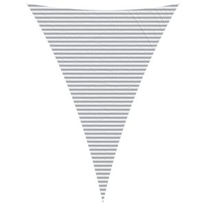 vidaXL P&acirc;nză de umbră Gri deschis și alb. 5 x 7 x 7 m