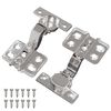 vidaXL Hinge 2 buc. Nichel 85 x 52,5 x 9,5 mm Fier