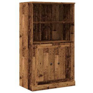 vidaXL Dulap &icirc;nalt, lemn vechi, 60x35,5x103,5 cm, lemn prelucrat
