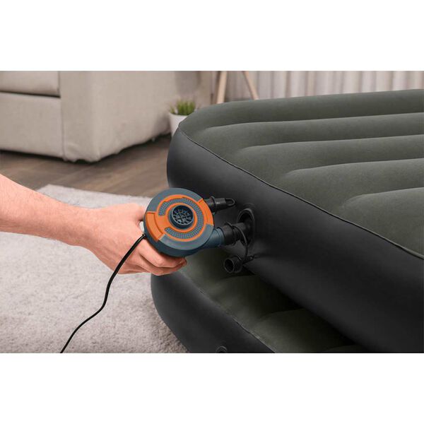 Bestway Saltea gonflabilă 3 &icirc;n 1, negru și gri, 188x99x25 cm