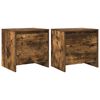 vidaXL Noptiere, 2 buc., stejar afumat, 45x34x44,5 cm, PAL