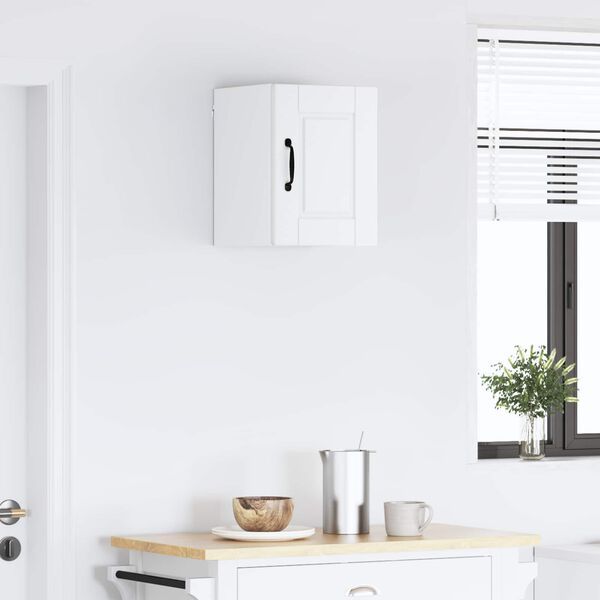 vidaXL Dulap de bucătărie cu raft Alb 30 x 31 x 40 cm Lemn compozit