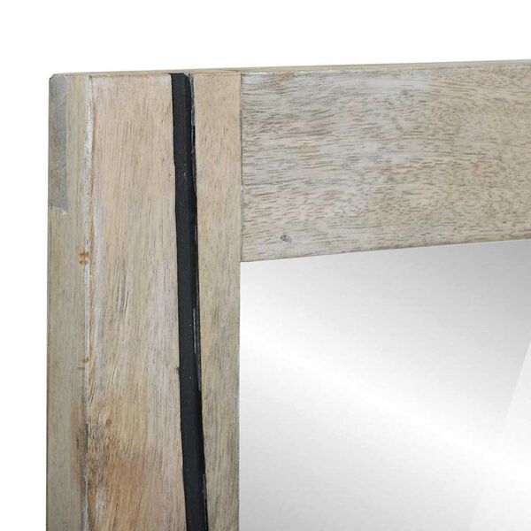 vidaXL Oglindă pentru baie cu oglindă Maro 70 x 50 x 2,5 cm