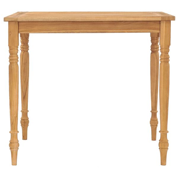 vidaXL Set mobilier de grădină cu perne, 5 piese, lemn masiv de tec