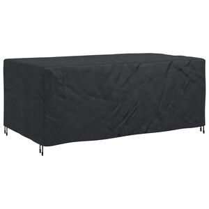 vidaXL Husă pentru mobilă Simplu Negru 240 x 110 x 70 cm 210D