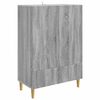 vidaXL Bufet cu sertar Sonoma gri 66 x 34,5 x 95 cm Lemn prelucrat
