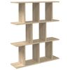 vidaXL Raft de perete Stejar Sonoma 80 x 20 x 96 cm Lemn prelucrat