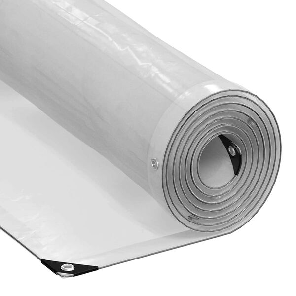 vidaXL &Icirc;mpătură cu ochiuri Transparent 8 x 10 m Polietilenă