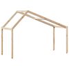 vidaXL Acoperiș Pat Copii 203x95,5x142 cm Lemn Mass Pin