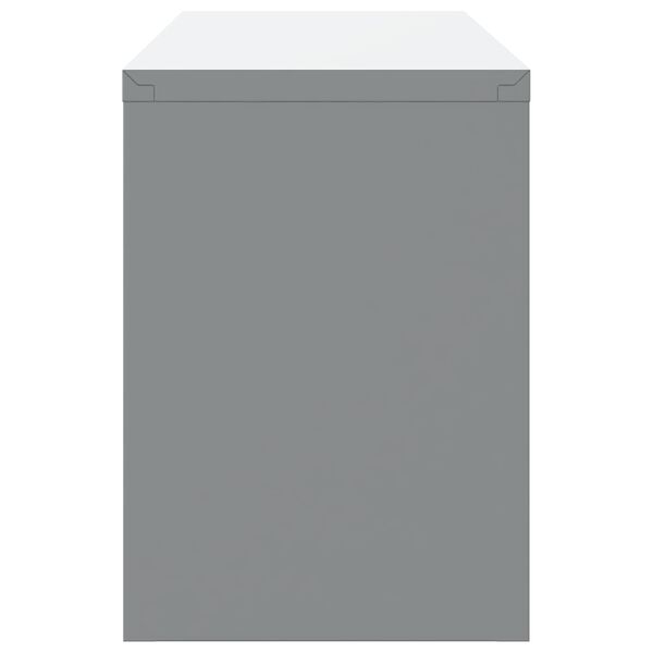 vidaXL Set de dulapuri de lucru cu depozitare Manual 10 pcs Roșu