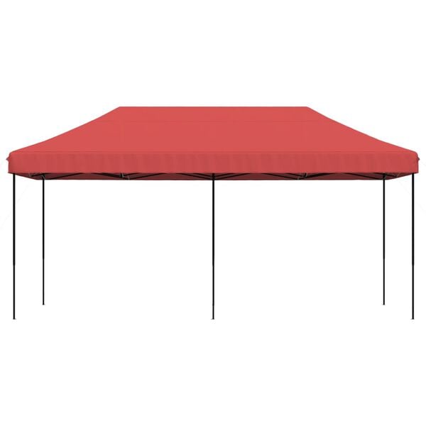 vidaXL Cort de petrecere pliabil Pop-Up, 580x292x315 cm, vișiniu