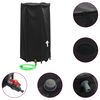 vidaXL Rezervor de apă cu robinet, pliabil, 100 L, PVC