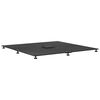 vidaXL Bază pentru umbrelă Negru 100 x 100 x 4 cm Oțel