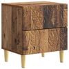 vidaXL Noptieră Lemn vechi 43 x 34,5 x 48 cm Lemn prelucrat