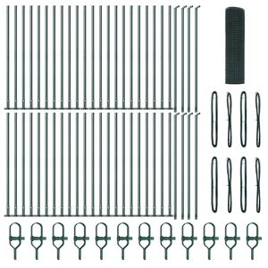 vidaXL St&acirc;lp de gard. Verde