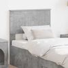 vidaXL Tăblie cap cu headboard Gri din beton 75 cm Lemn compozit