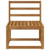 vidaXL Canapea Medie pentru Exterior Lemn Solid de Acacia natural